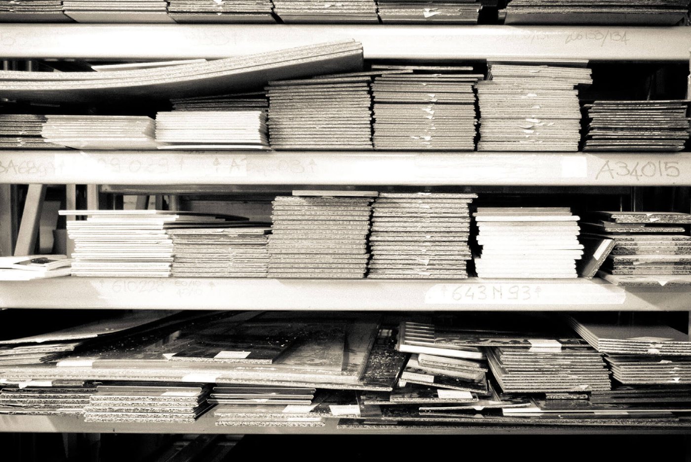 RES/REI, the archive of acetate sheets
